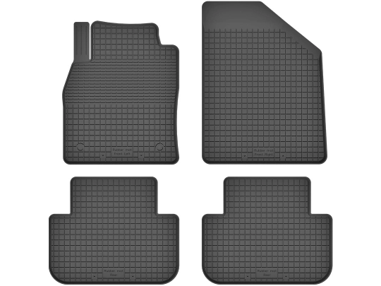 Dywaniki samochodowe, Dywaniki korytkowe, gumowe.