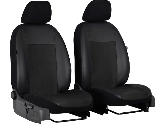 Pokrowce samochodowe do Skoda Fabia Monte Carlo IV (2021-...). Pokrowce miarowe alkantara, skórzane w kolorze czarny, pasują do Skoda Fabia Monte Carlo IV (2021-...).