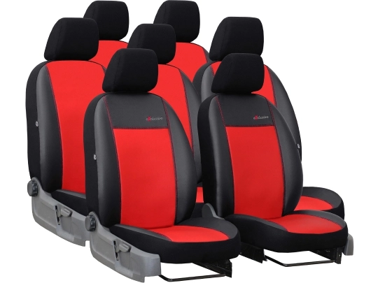 Pokrowce samochodowe do Chevrolet Orlando 7m (2010-2018). Pokrowce miarowe skórzane w kolorze czerwony, pasują do Chevrolet Orlando 7m (2010-2018).