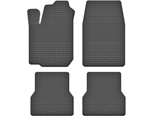 Dywaniki samochodowe, Dywaniki korytkowe, gumowe.